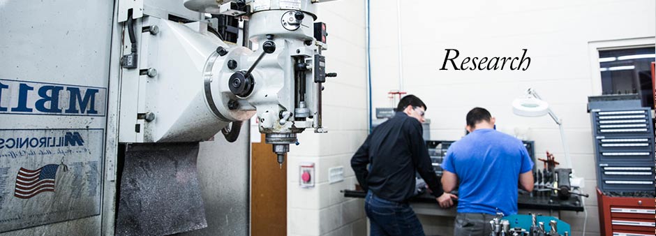 Research - Solving today’s pressing problems and improving the quality of life