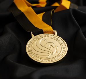 UCF National Merit Medal with Black and Gold Ribbon
