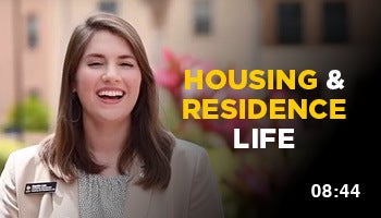 Watch housing and residence life information session video