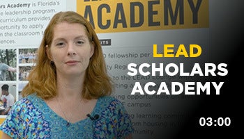 Watch LEAD Scholars Academy information session video