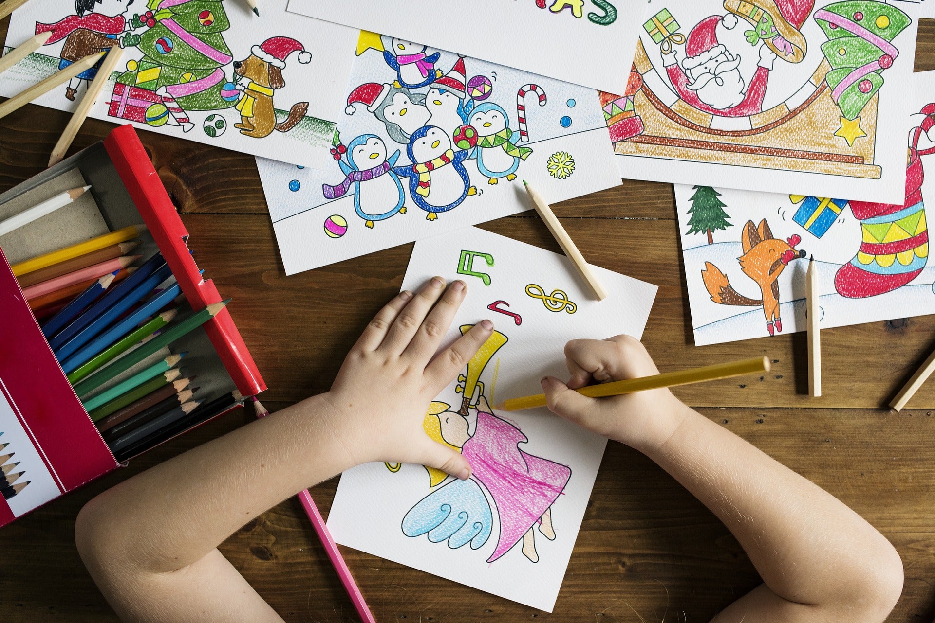 Children coloring