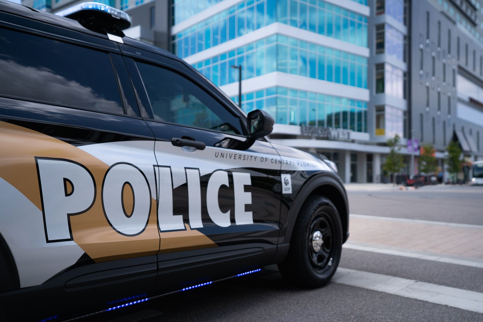 ucf police car downtown