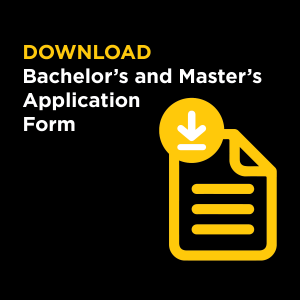 Download Bachelor's and Master's Application Form
