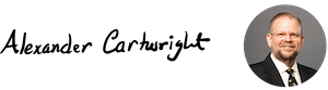 UCF President Alexander Cartwright Photo and Signature