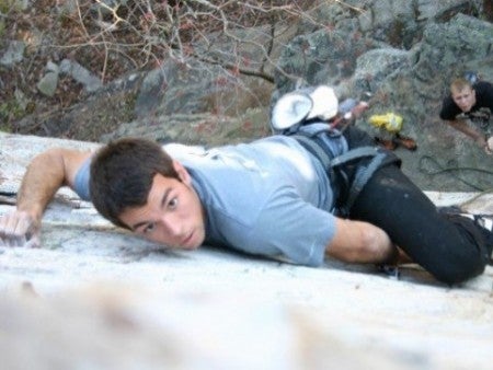 Charlie Garcia won first place in national climbing competition.