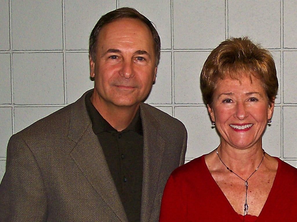 Andrew B. Titen, '75, with his wife, Gail.