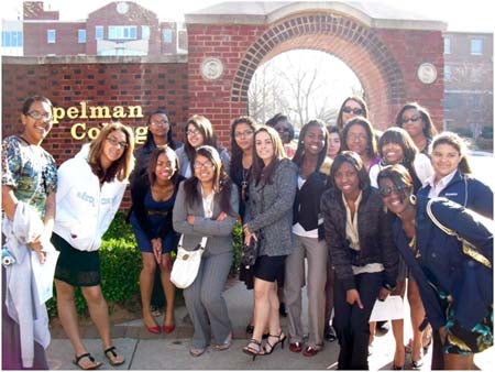 UCF Upward Bound scholars at Speiman College in Atlanta