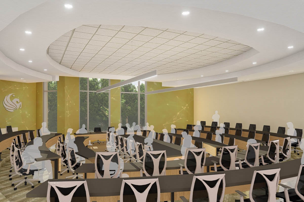 ucf student union university’s first dedicated space for senate chambers for students and faculty that will include a permanent electronic voting system as well as state-of-the-art projection and sound systems
