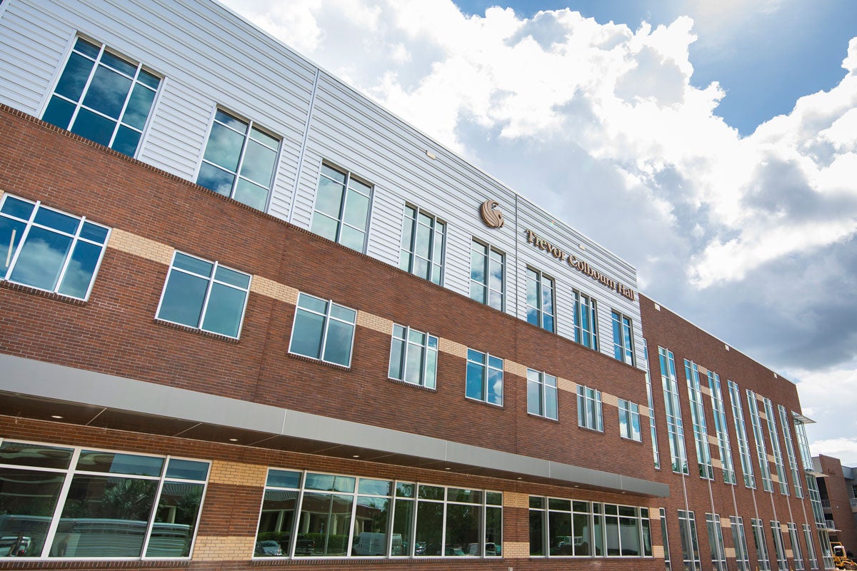 photo of exterior of colbourn hall