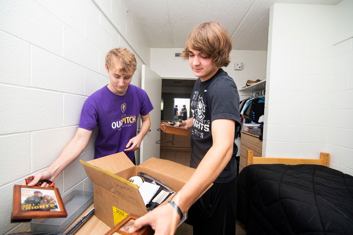 photo of UCF students Mason Kamphaus and Connor Smith