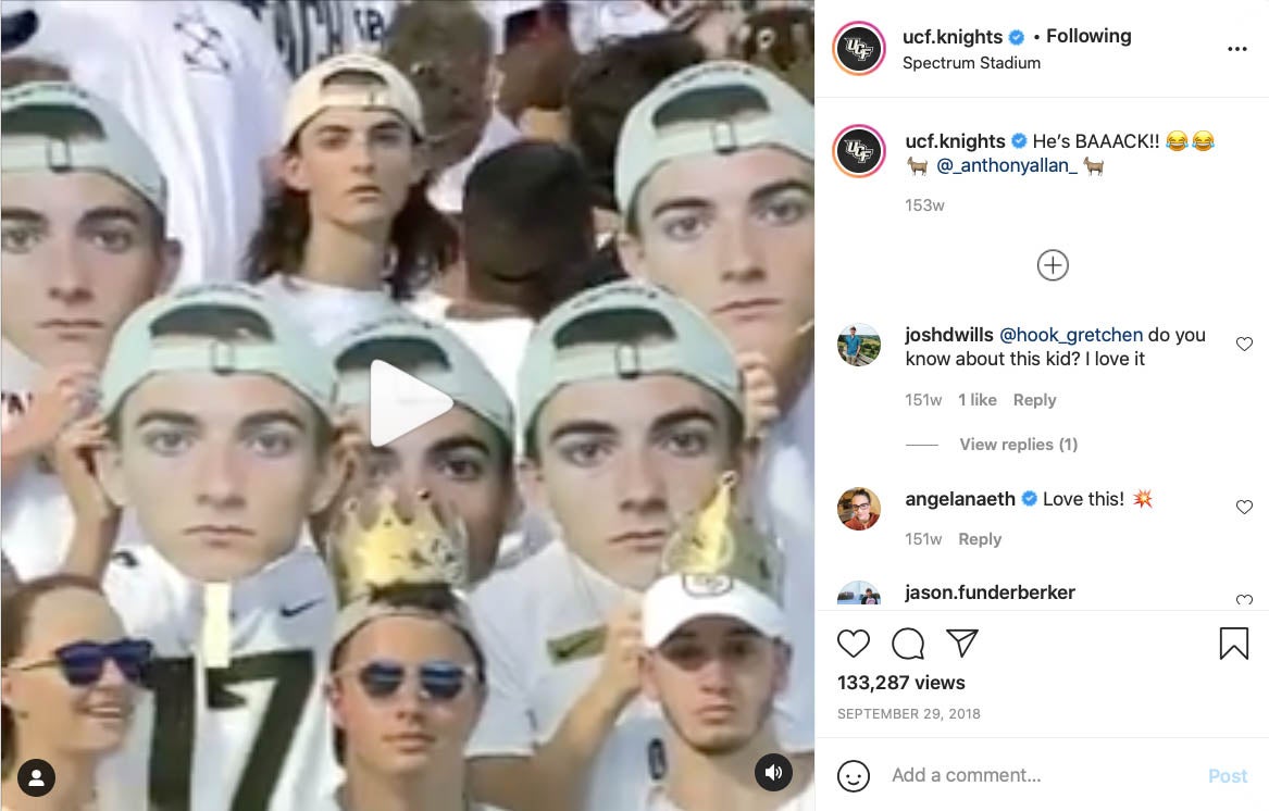 ucf knights instagram