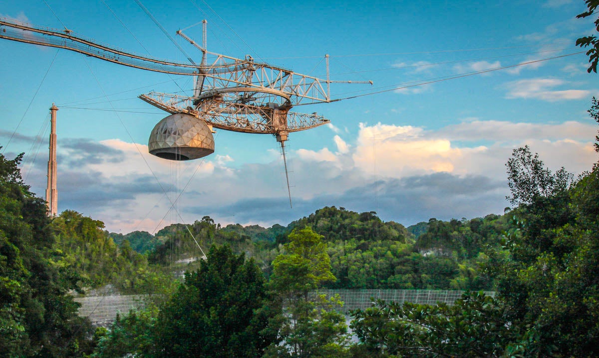 In April, UCF began managing Arecibo Observatory in Puerto Rico.