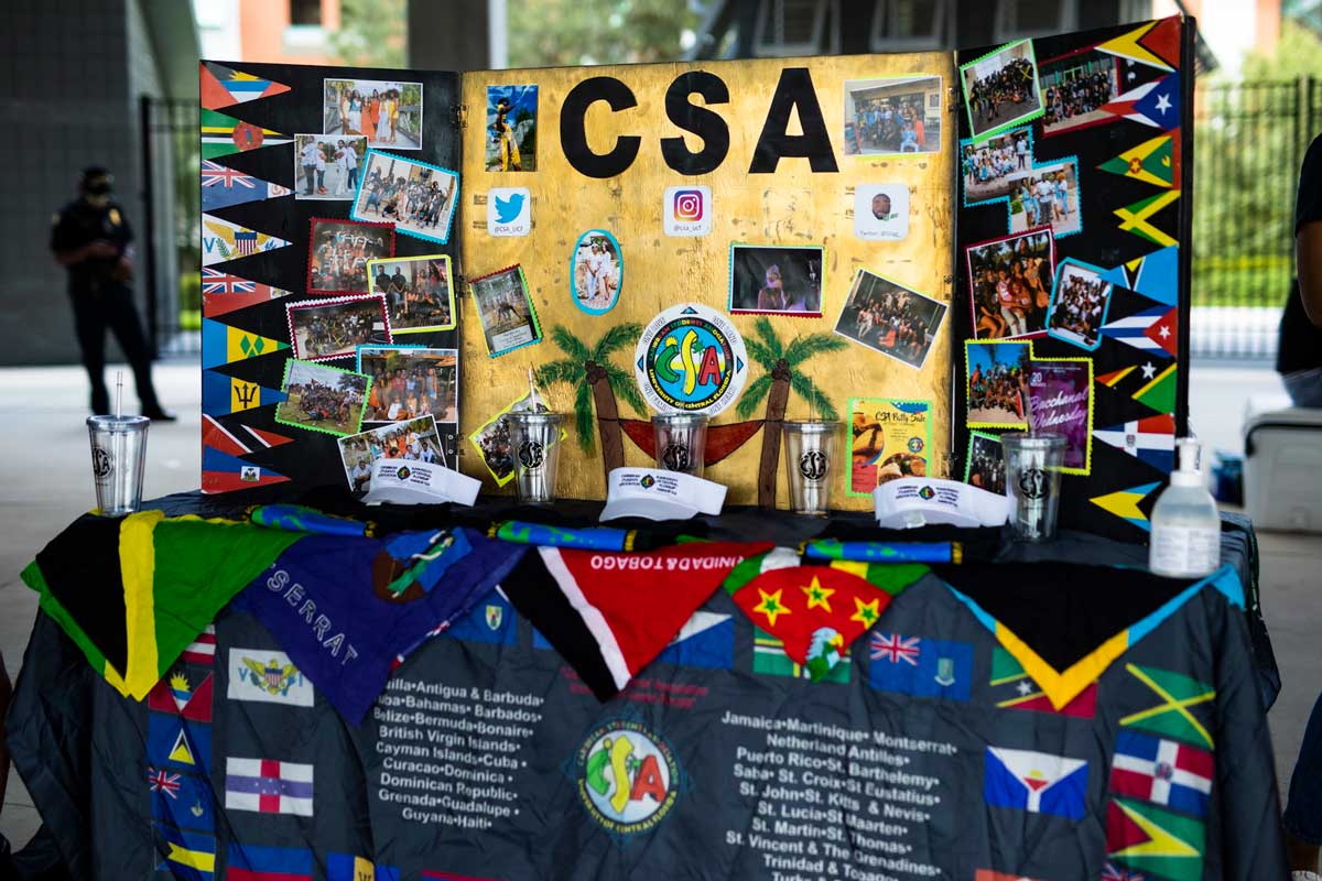 CSA presentation board
