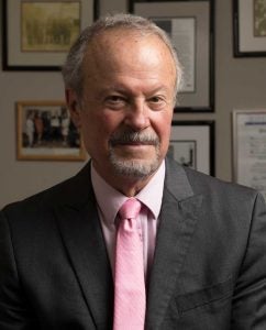 Richard Lapchick in suit and tie