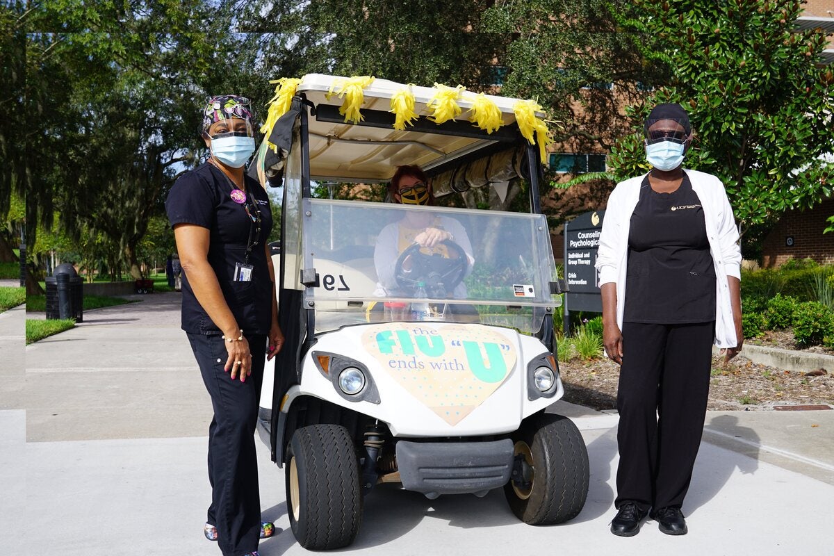 Mobile flu cart