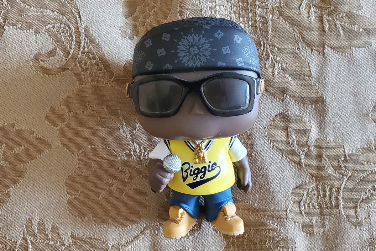 figurine of Biggie Smalls