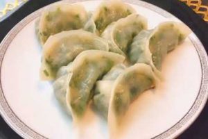 plate of dumplings