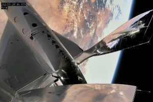 Virgin Galactic Unity in Space