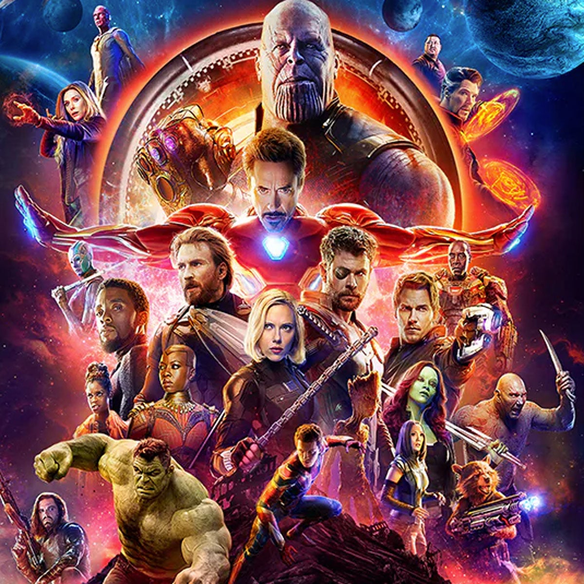 Avengers: Infinity War movie poster