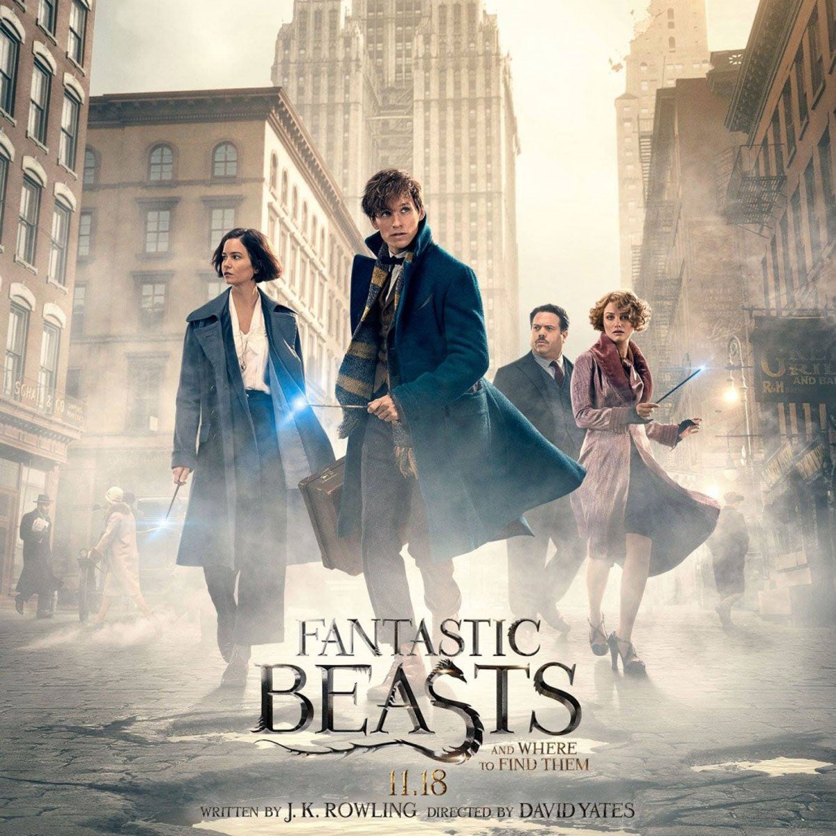 Fantastic Beasts and Where to Find Them movie poster