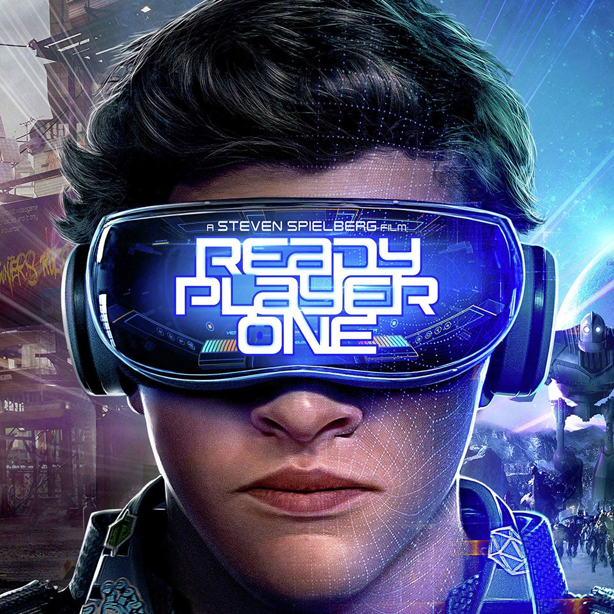 Ready Player One main character with VR headset