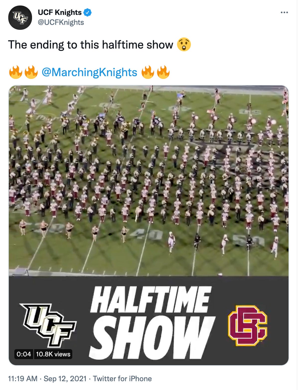 screen grab twitter halftime show