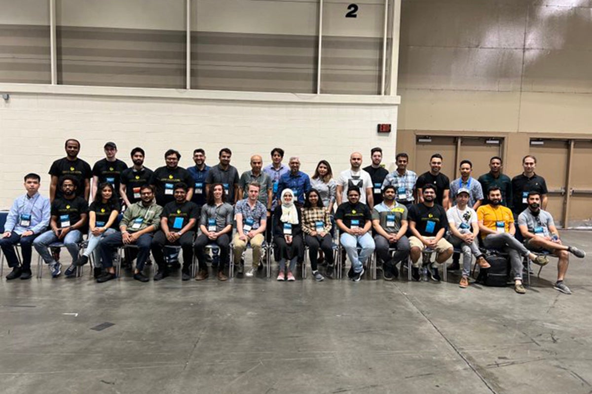 CRCV group photo at CVPR