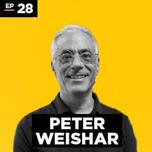 black and white headshot of Peter Weishar