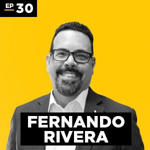 black and white headshot of Fernando Rivera