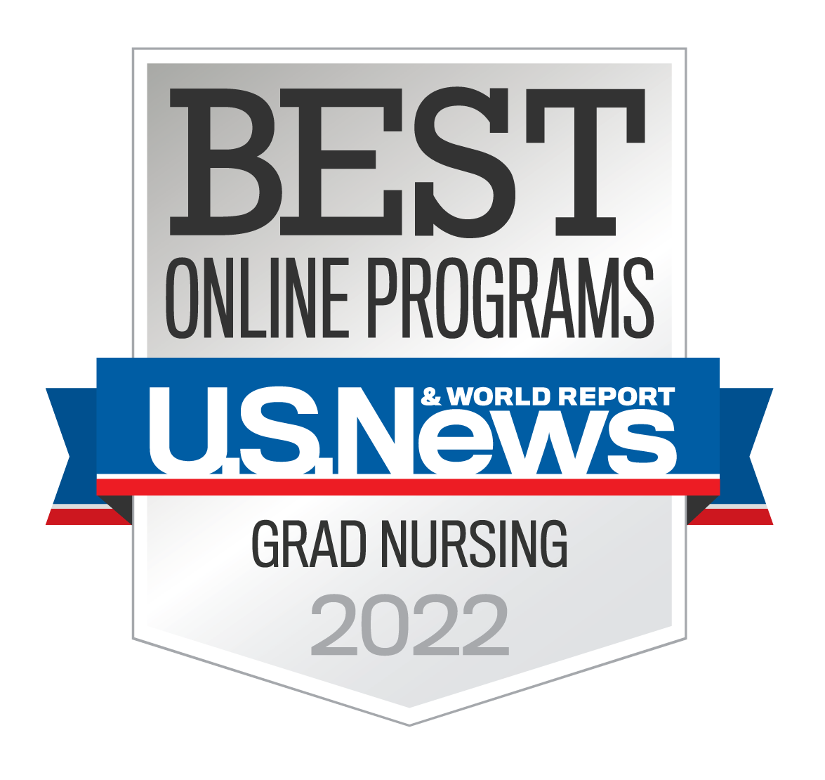 US News Badge 2022 Best Online Grad nursing