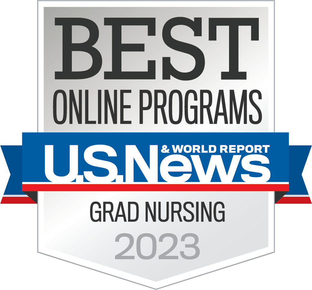 US News Badge 2023 Best Online Grad nursing