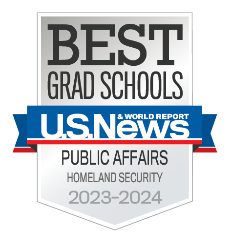 Best Grad school - homeland security