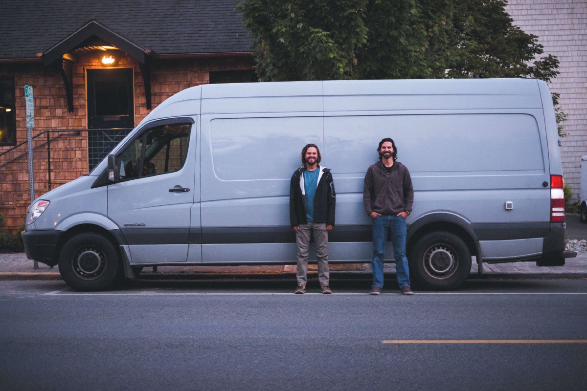 Standing by Van Standing by Van