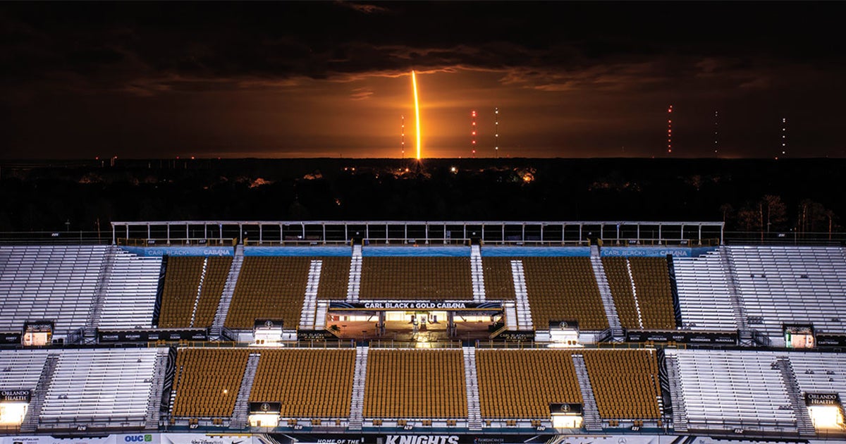 Time Magazine Highlights Rocket Launch Photo from UCF Bounce House