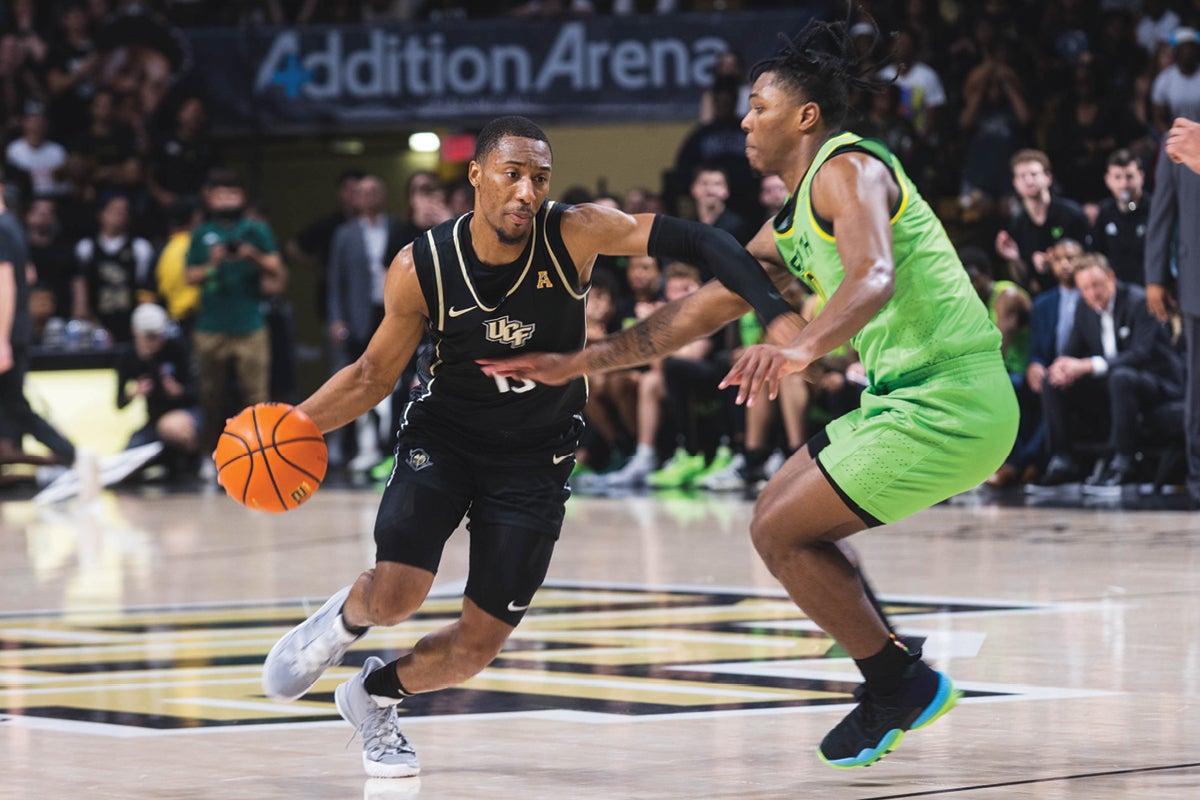 The UCF men’s basketball team hosted the University of South Florida for the final time in the War on I-4 series.