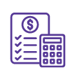 An illustration of a budget list and calculator 