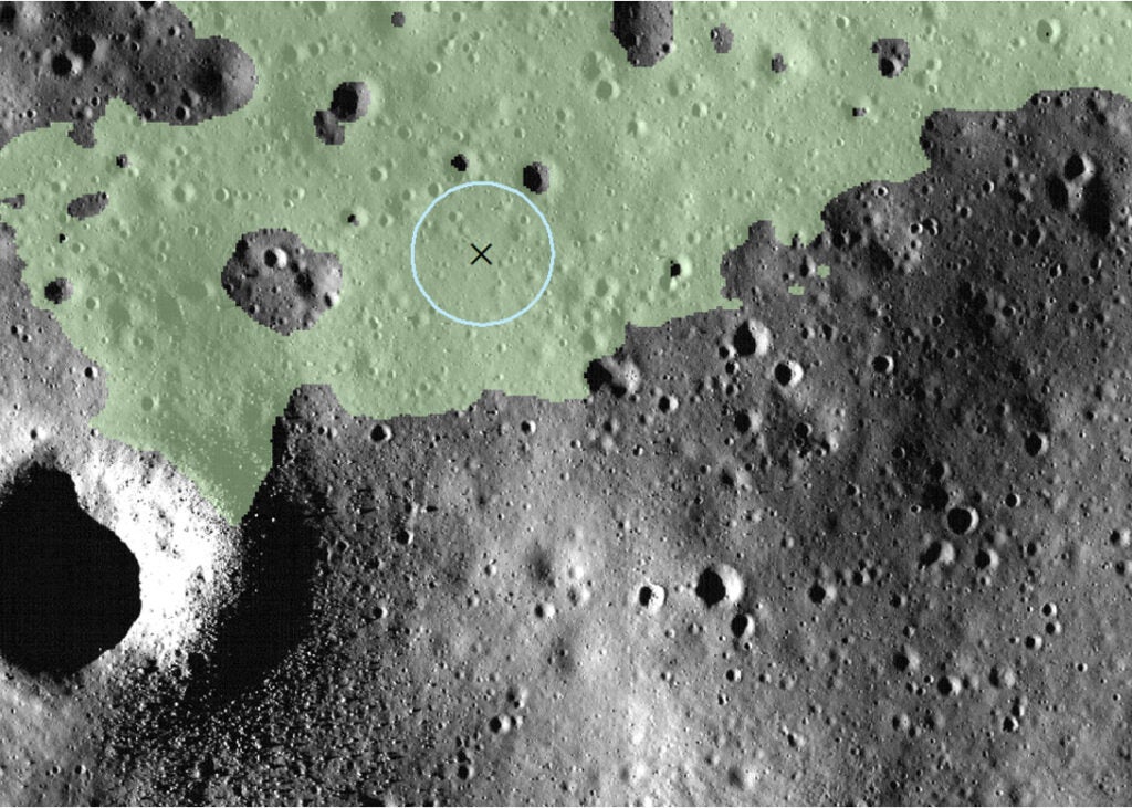 Lunar VISE Landing Site