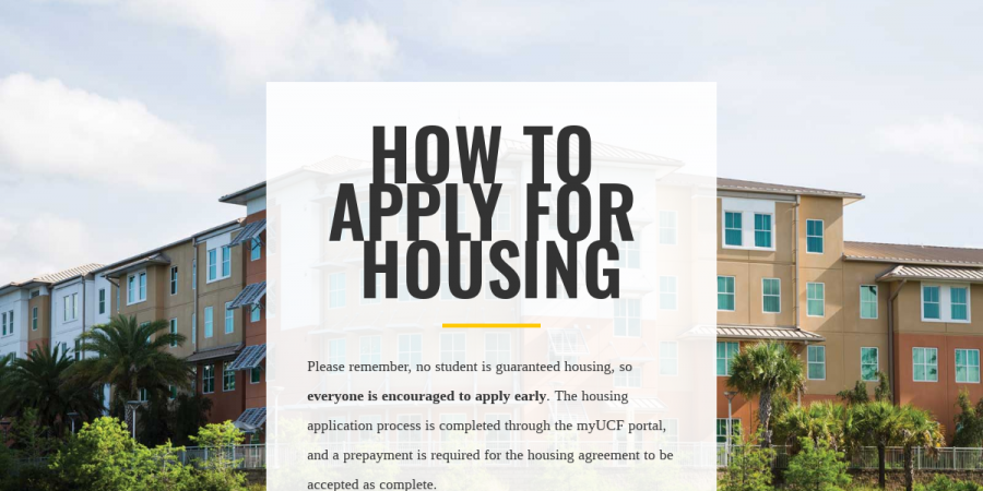 how to apply faqs housing viewbook