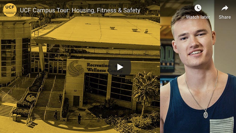 Cover image for the video Campus Tour: Housing, Fitness and Safety