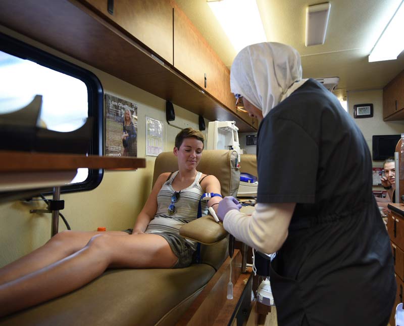 UCF Student Donates Blood