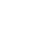 white Icon with three hands raised