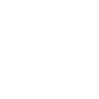 white icon of earth with piece of wheat on either side with transparent background