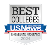Best Colleges Engineering Programs - U.S. News & World Report badge