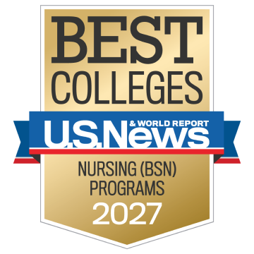 Best Colleges Nursing BSN Programs - U.S. News & World Report badge