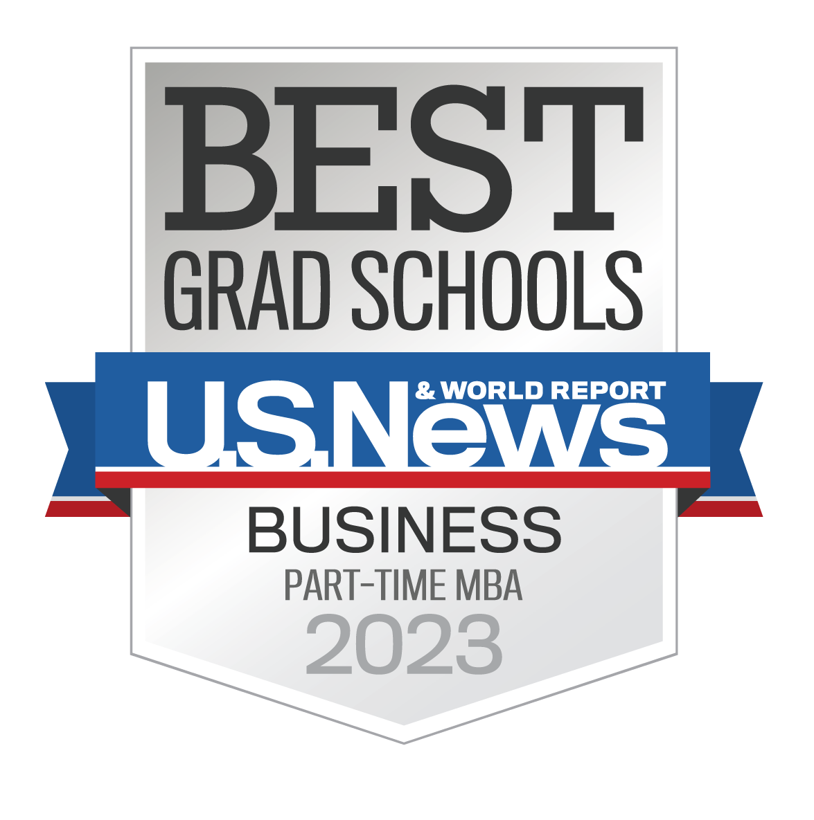 U.S. News & World Report Best Grad Schools Business - Part-time MBA Badge