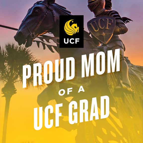 Proud UCF mom - statue