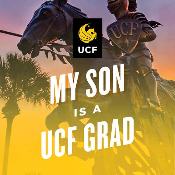 ucf son - statue