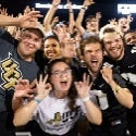 Knights singing UCF's alma mater