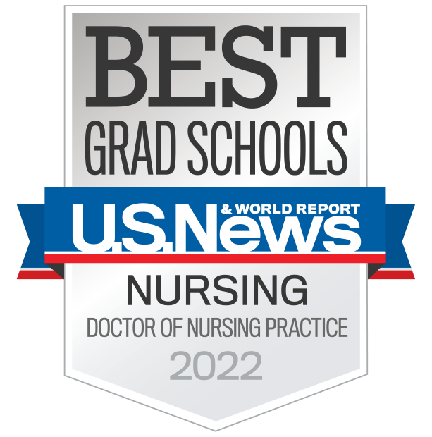 U.S News and World Report Best Grad Schools Doctor of Nursing Practice Badge