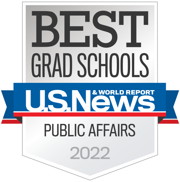 U.S. News & World Report Best Grad Schools Public Affairs Badge